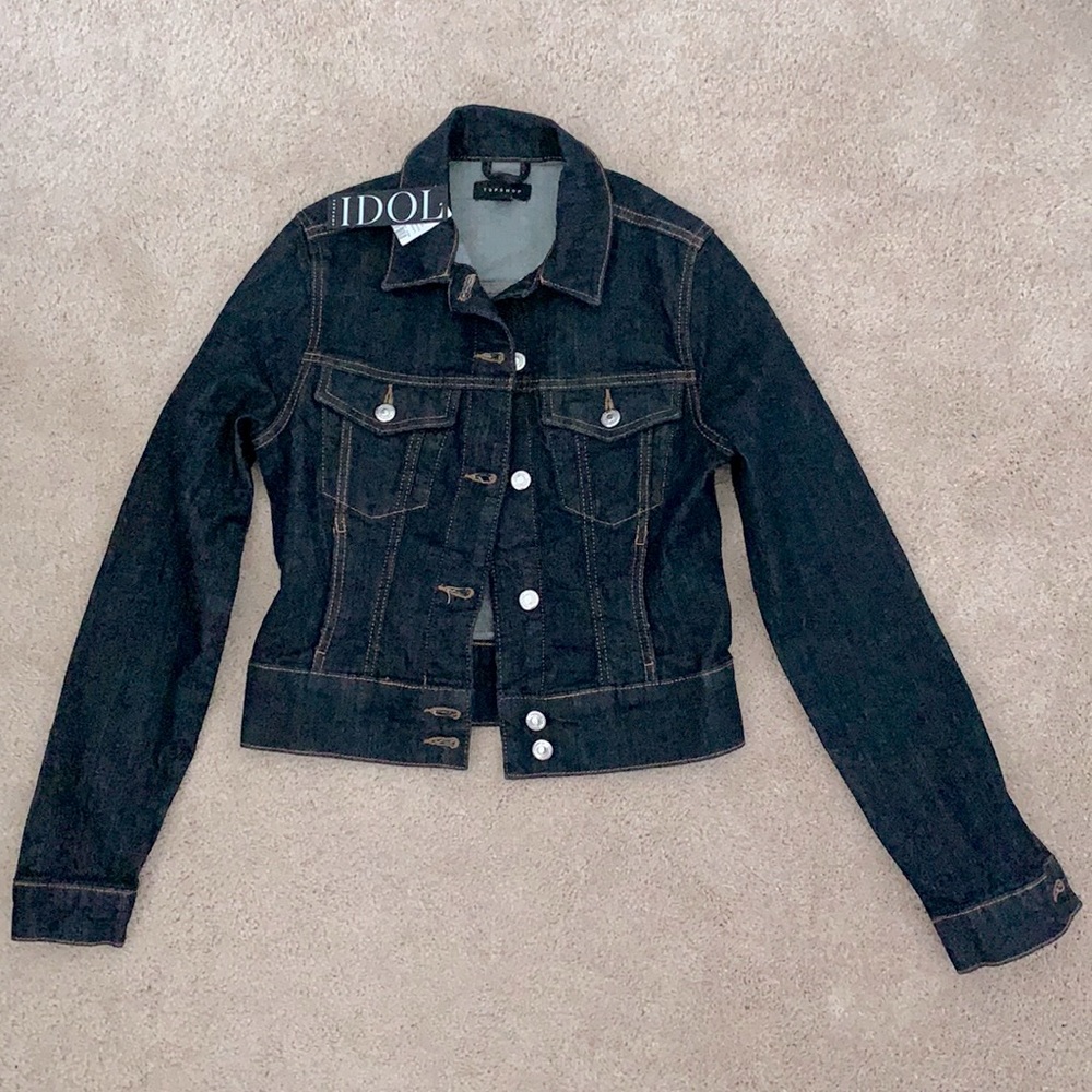 Top shop Idol Jean Jacket, Size 2, New